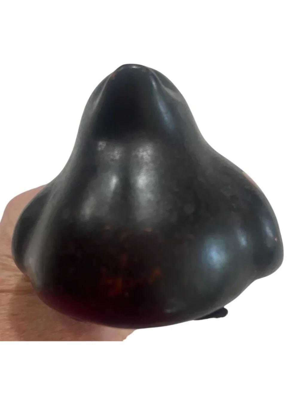 Pier 1 Imports Chulucanas Peruvian Art Pottery Bird Figurine Handmade Decor